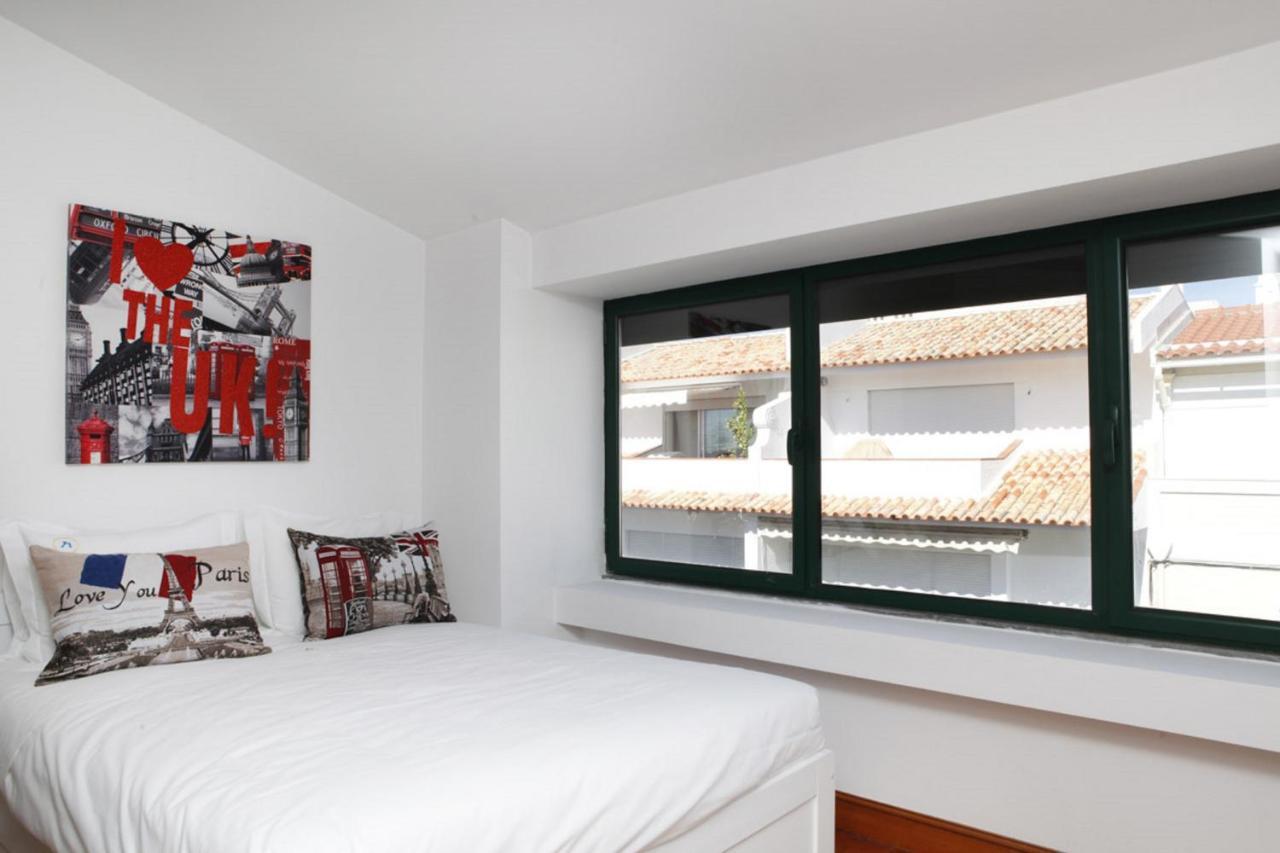 Wondrous Terrace Apartment In Cascais Center Exteriör bild