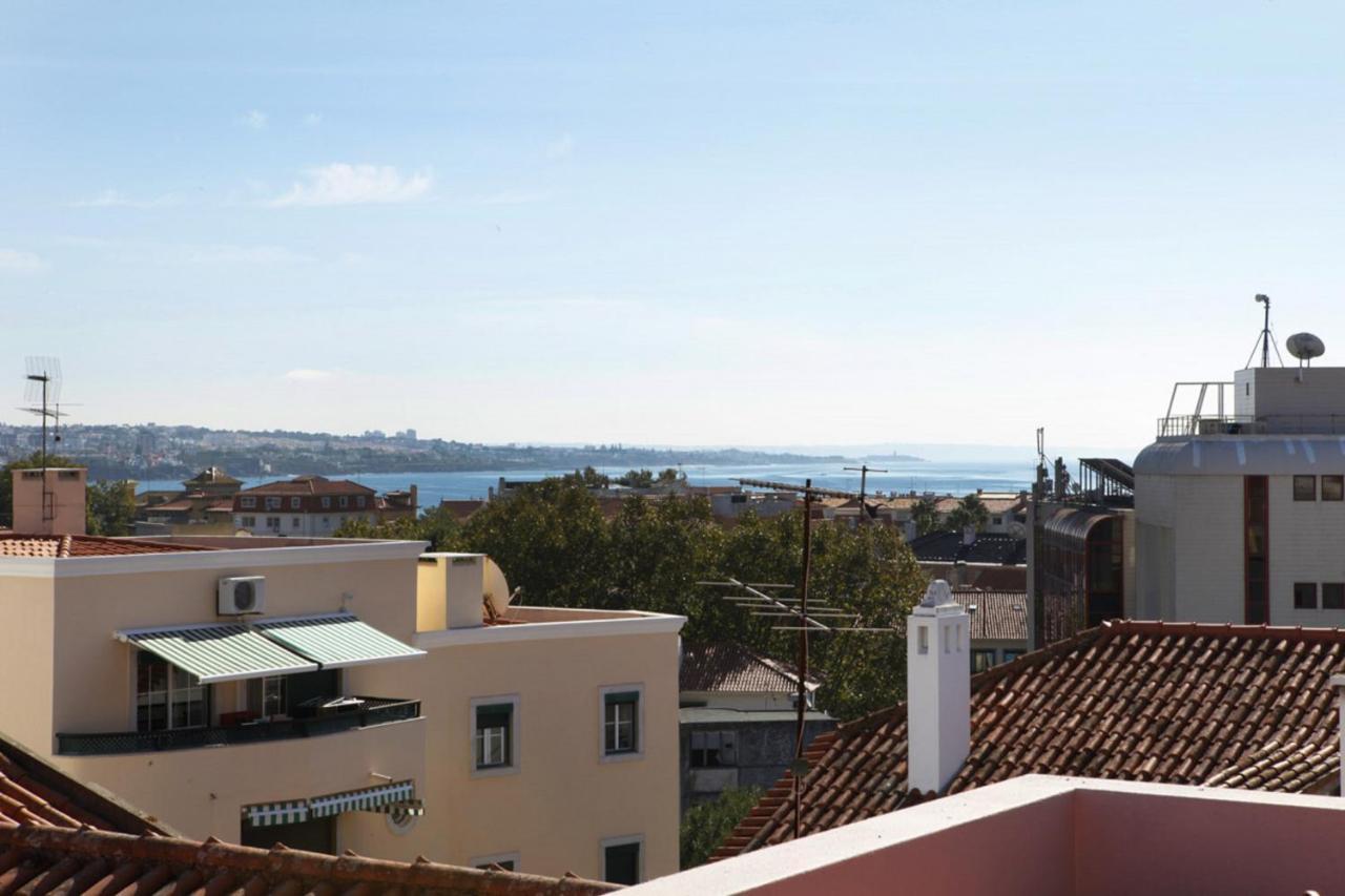Wondrous Terrace Apartment In Cascais Center Exteriör bild