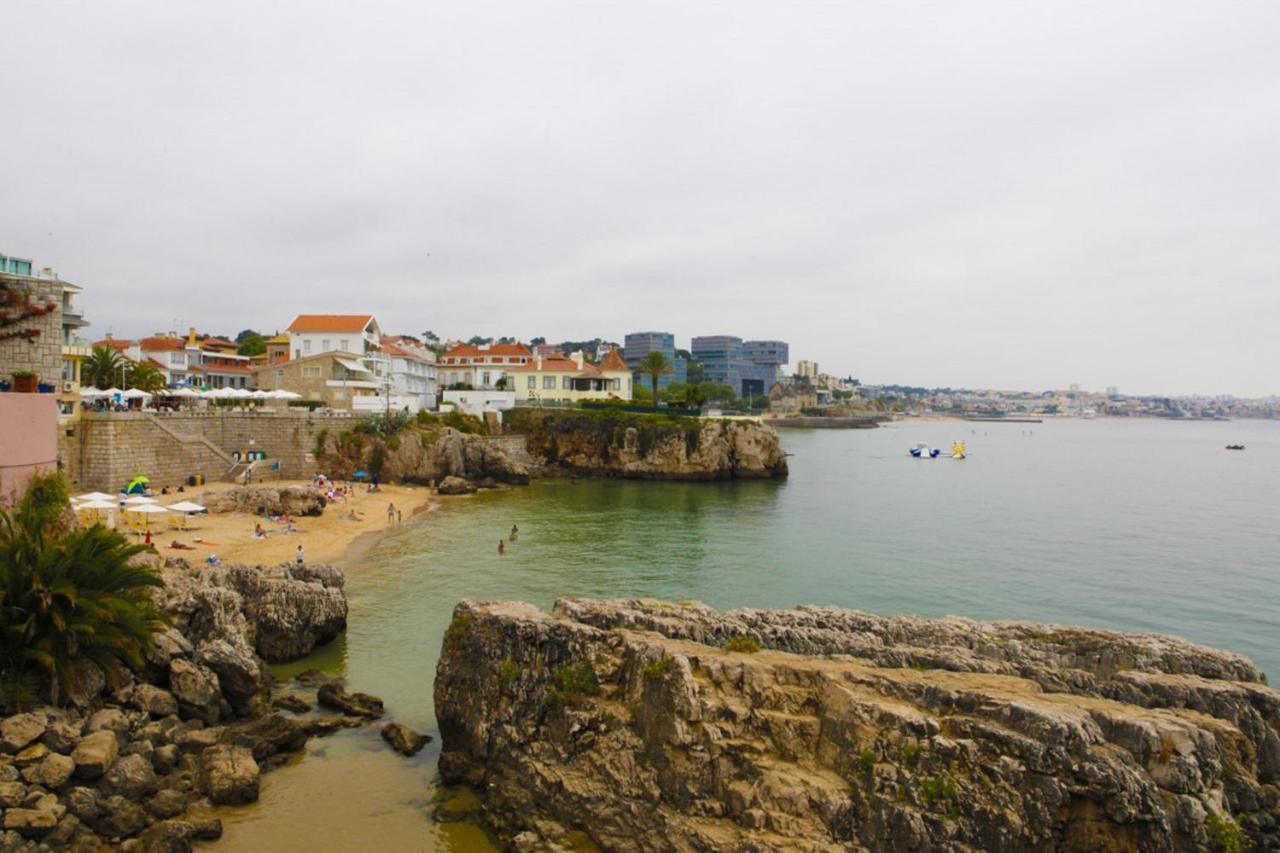 Wondrous Terrace Apartment In Cascais Center Exteriör bild